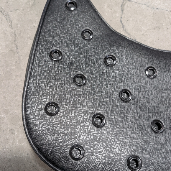 Betsey Johnson Black Studded Shoulder Bag - Picture 2 of 8